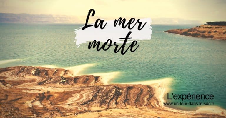 Mer morte Jordanie