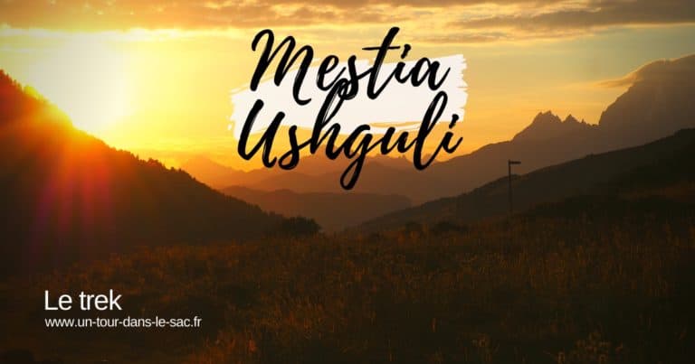 Mestia Ushguli trail