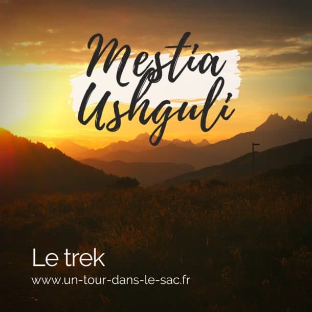 Trek Mestia Ushguli, Géorgie