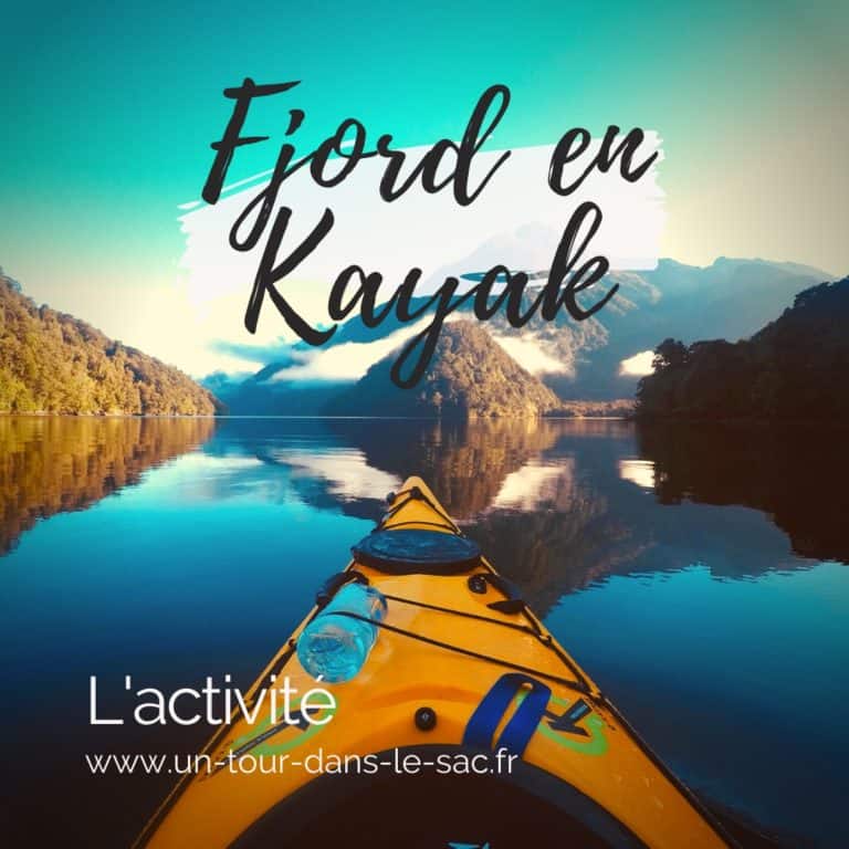 fjord an kayak lactivité