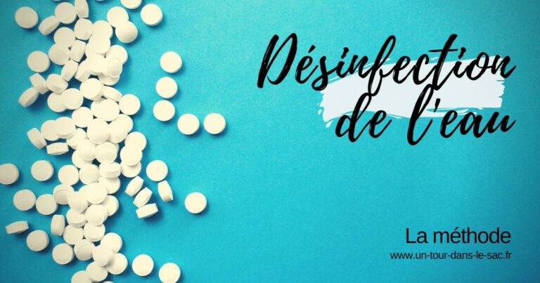 Désinfecter l'eau