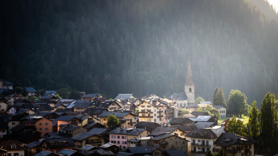 Le Châble trek chamonix Zermatt