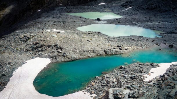 haute route des alpes paysages