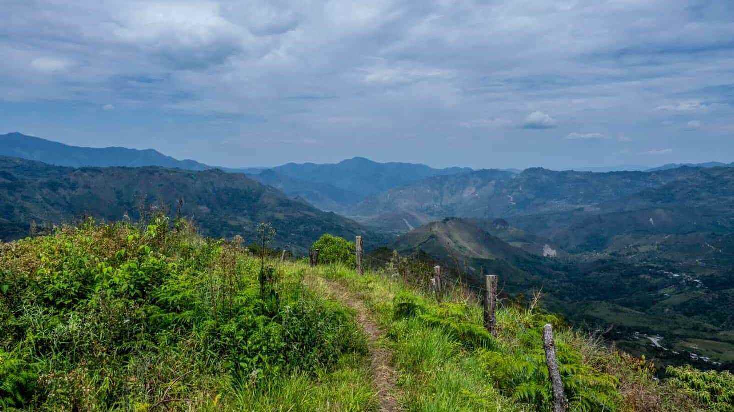 paysages de tierradentro Cauca en colombie