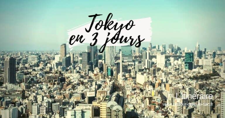 Tokyo visiter 3 jours