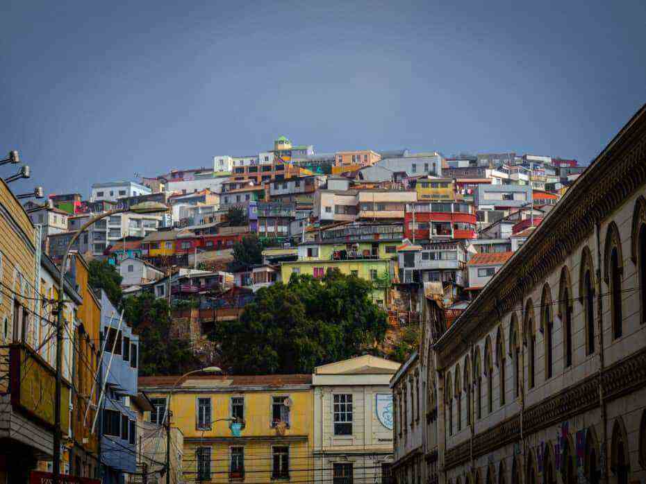Les cerros de Valparaiso