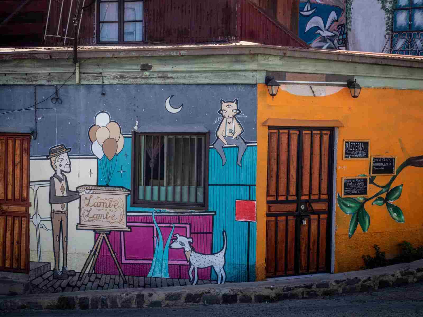 Le street art de valparaiso