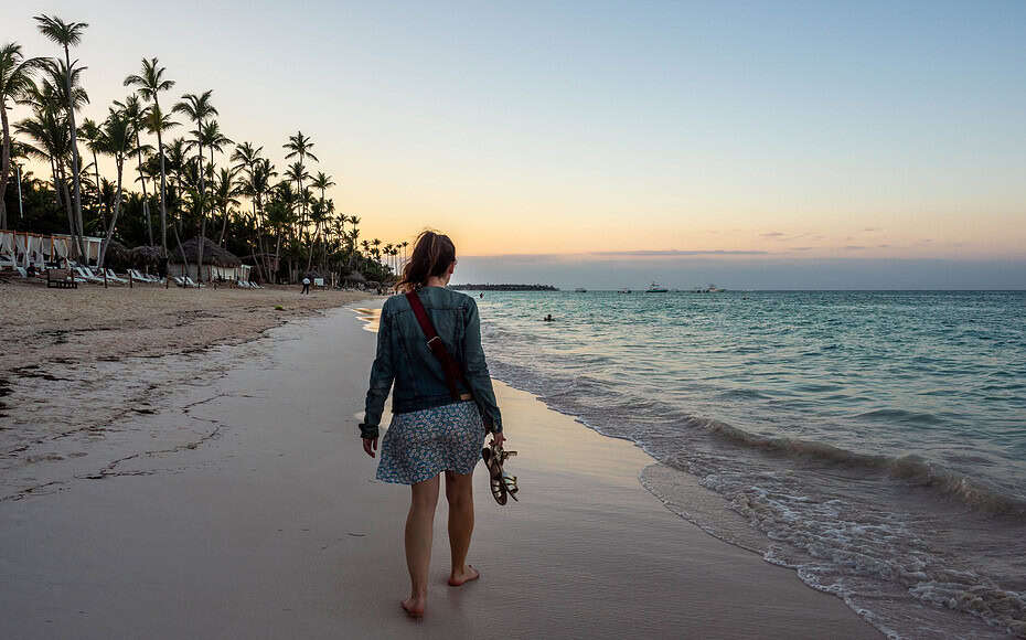 Plage de Bavaro à Punta Cana