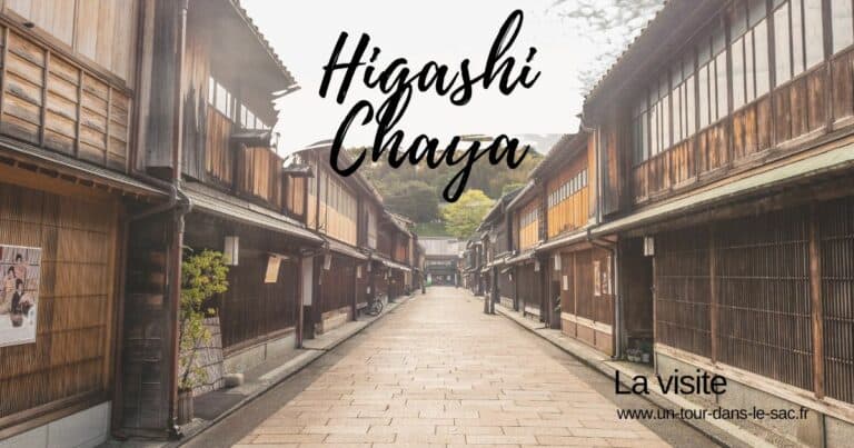 Visiter Higashi Chaya à Kanazawa (Japon)