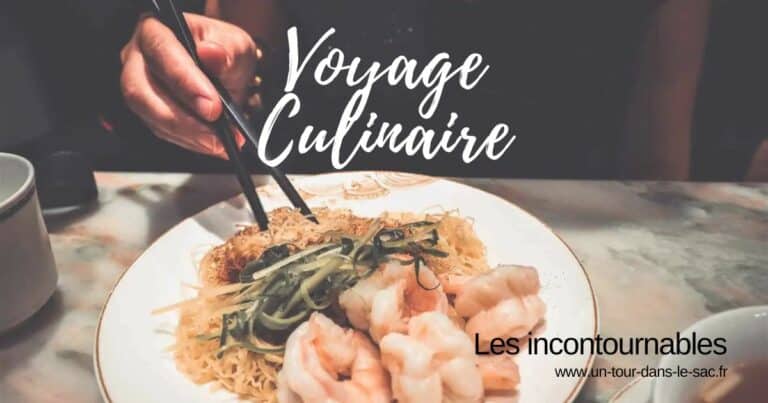 Voyage culinaire autour du monde