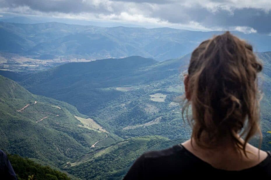 Samaipata vue vallée randonnée
