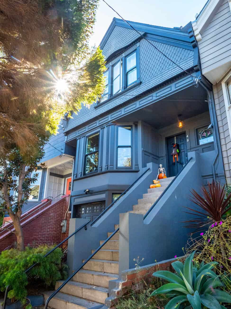 maisons sur castro, notre quartier préféré de San Francisco
