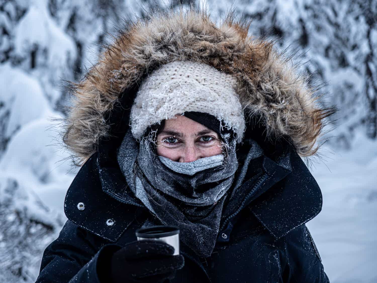 Équipement grand froid pour le Yukon en hiver