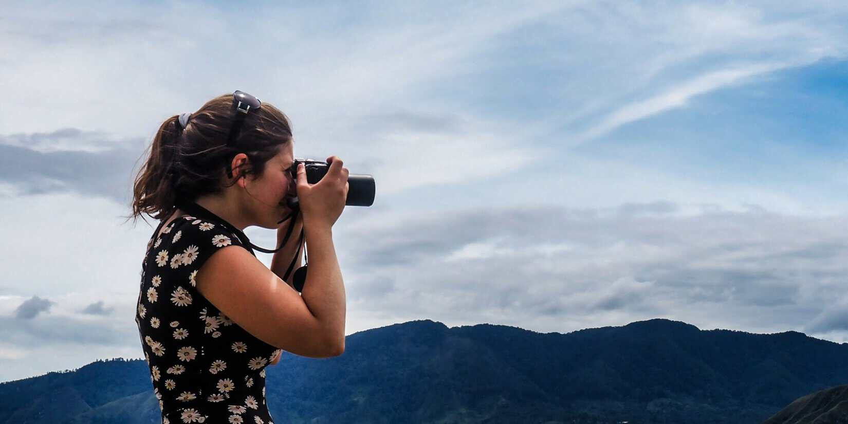 appareil photo équipement en voyage
