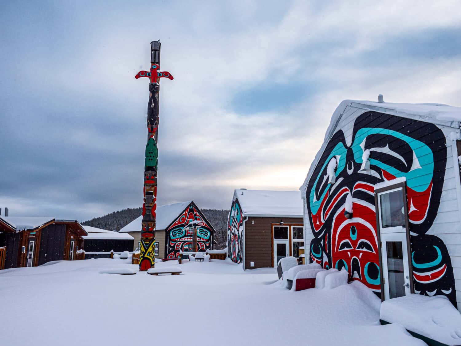 Art des Premières Nations à Carcross