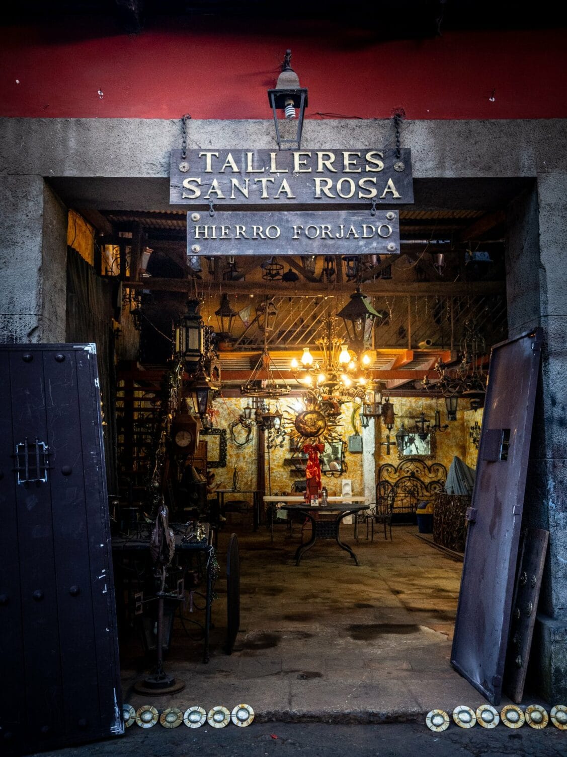 Atelier de ferronnerie Talleres Santa Rosa à Antigua Guatemala