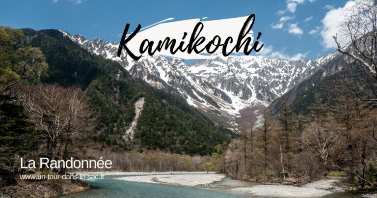 randonnée kamikochi japon