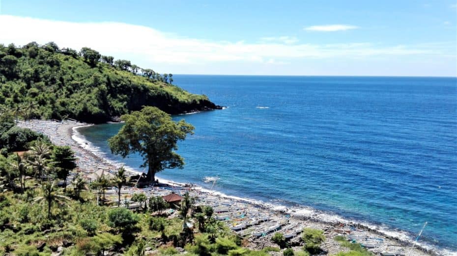 Amed et les bateaux de pêcheurs