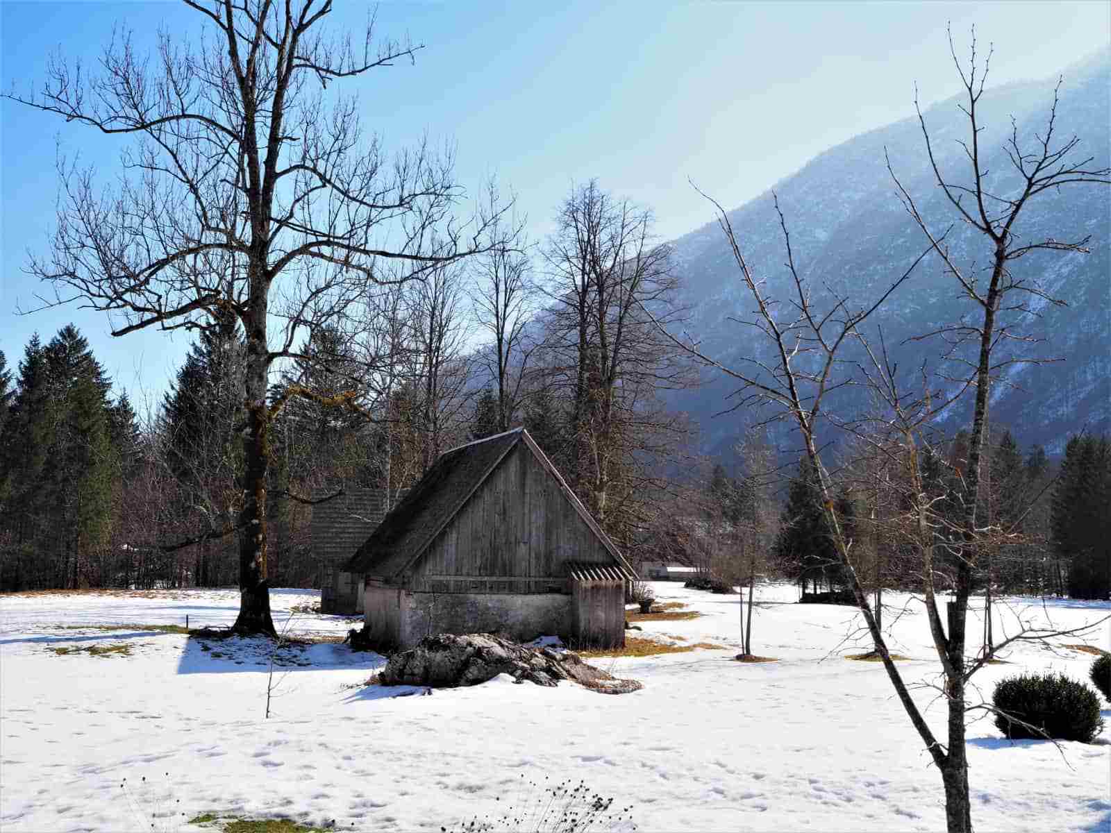 Maisons des montagnes slovènes