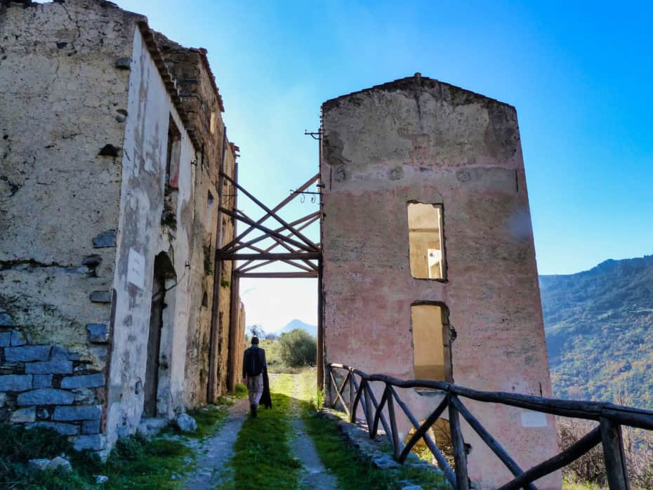 Balade Gairo Vecchio Sardaigne