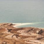 Bord de la mer morte Jordanie
