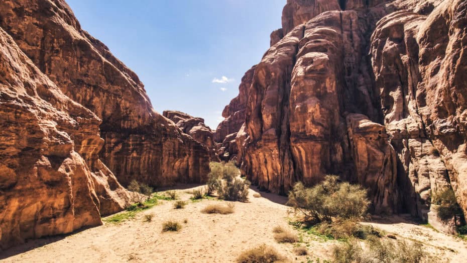 canyon wadi rum