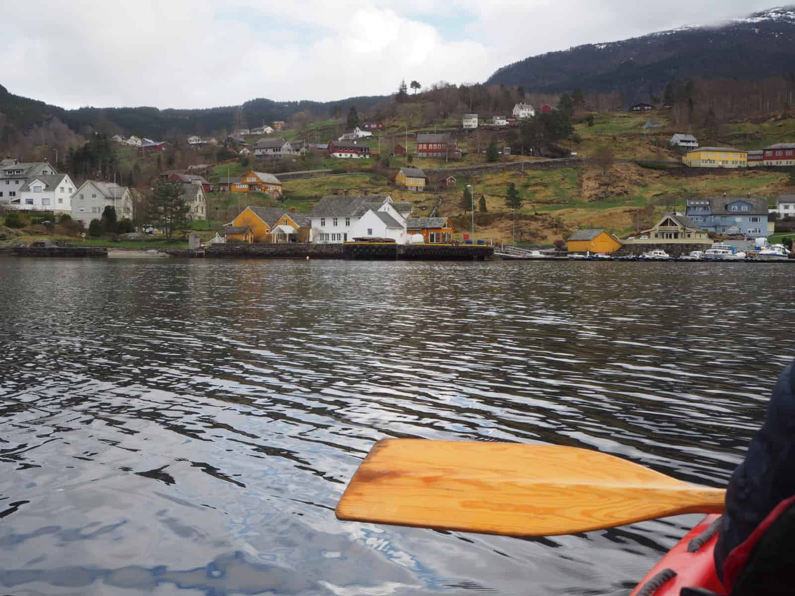 kayak Norvège Hargenderfjord
