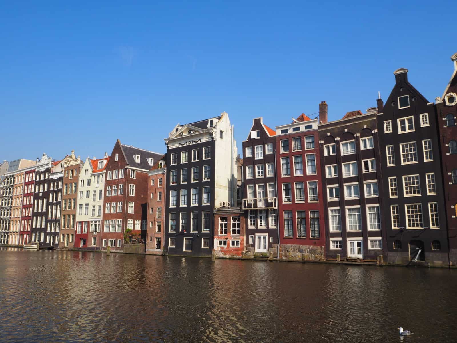 Promenade depuis canaux Amsterdam