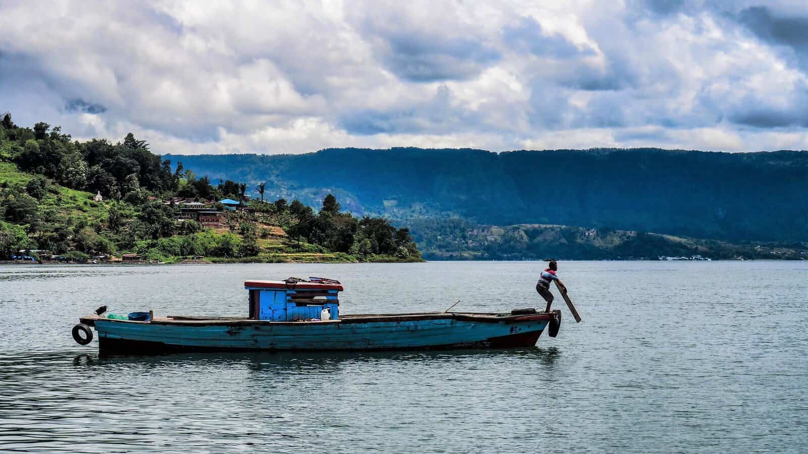 Samosir, Sumatra, lac toba