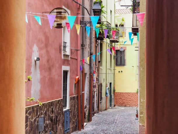 Rue Bosa Sardaigne